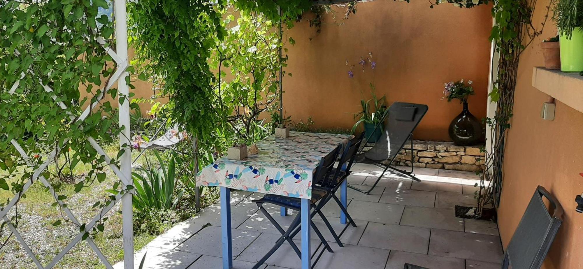 Ferienwohnung T.Belle Vue Panoramique Au Coeur Du Luberon 40M2 + Pergola . Jardin. P Apt Exterior foto