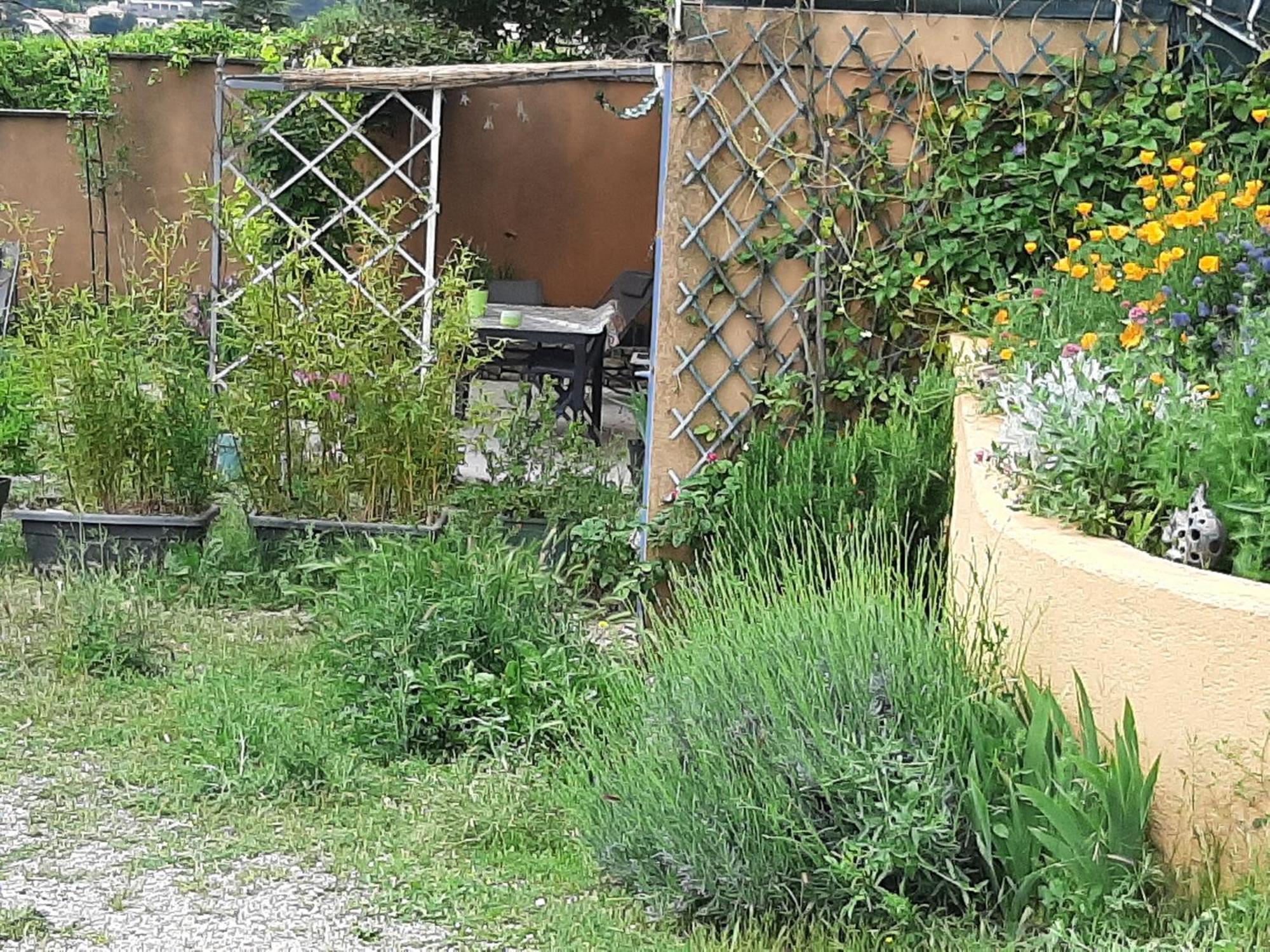 Ferienwohnung T.Belle Vue Panoramique Au Coeur Du Luberon 40M2 + Pergola . Jardin. P Apt Exterior foto